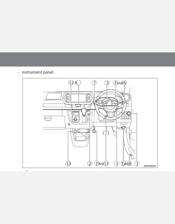 toyota passo 2017-2018 owners manual in english